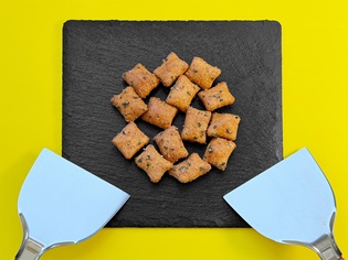 えっこれかりんとう？ソース味_盛りつけ例